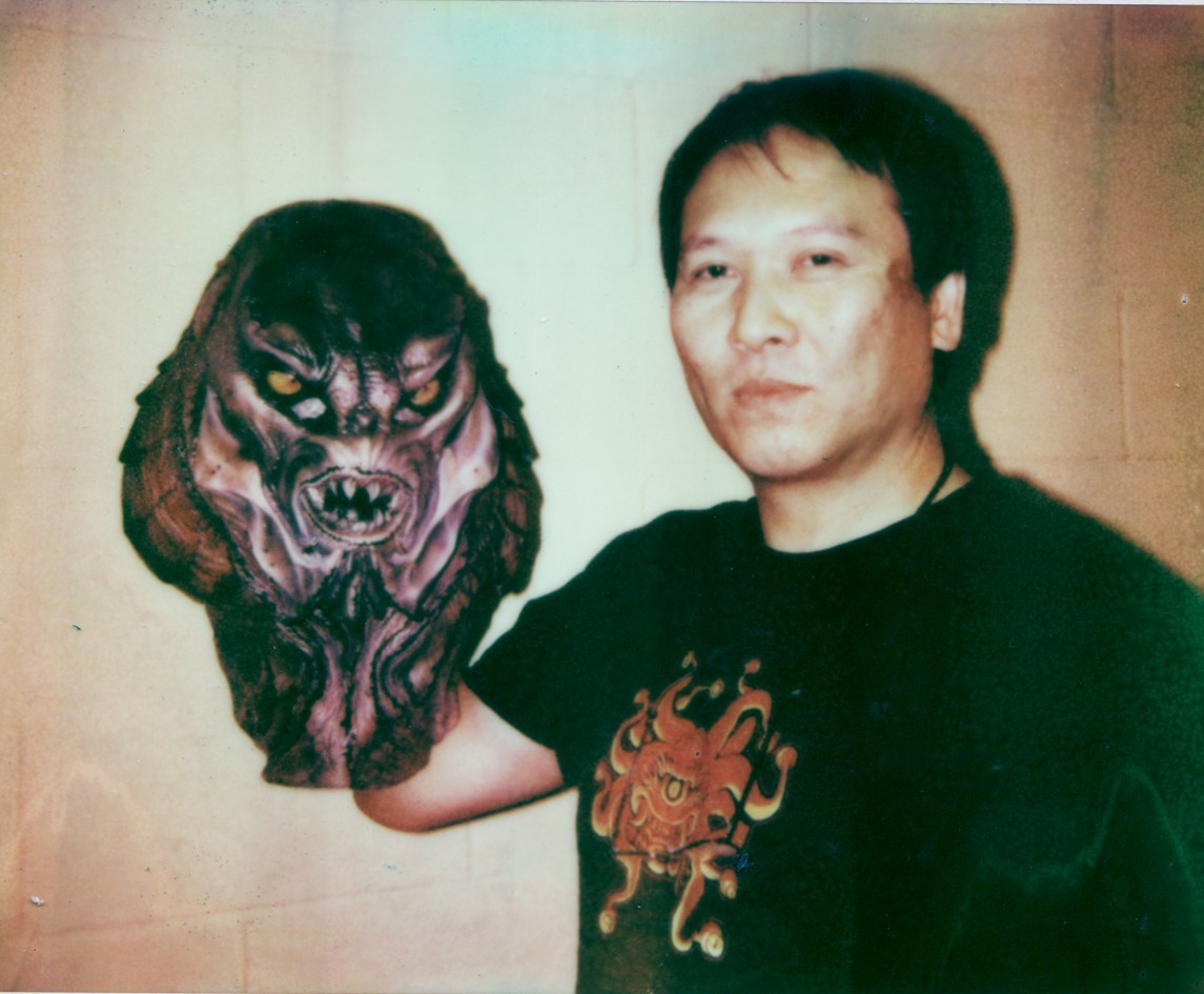 guyverology:  Recently David Hayter (Guyver Dark Hero) posted a tweet with photo