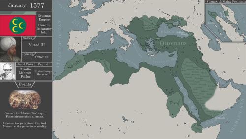 Lands of Ottoman Empire At Its Peak