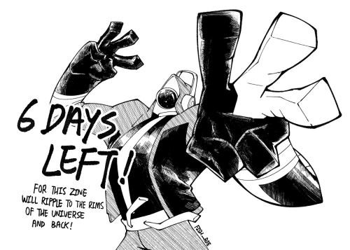 Hello, you Plutonians. There are only 6 days left until the Shakalaka BAM! Zine will ripple to the r