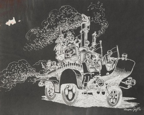 Harper Goff (1911-1993) Wonkamobile (1970)