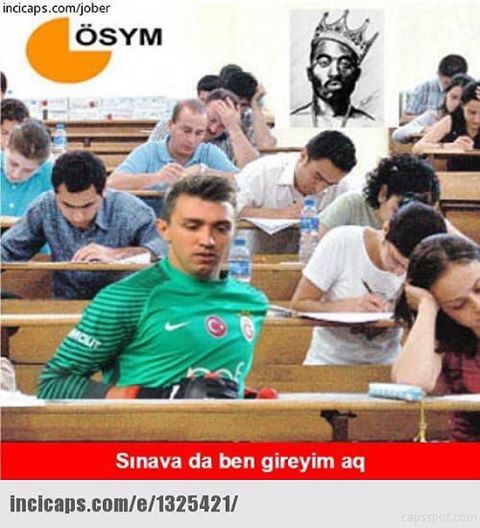 Sınava da ben gireyim aq