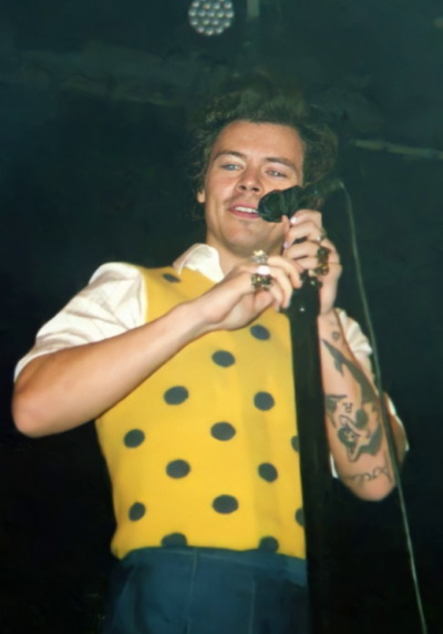 Harry performing at the Sirius XM Secret Session in NYC - Feb 2020