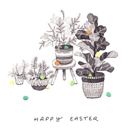 One more little painting for Easter! . . . . . . #happyeaster #easter #egghunt #art #artwork #artist