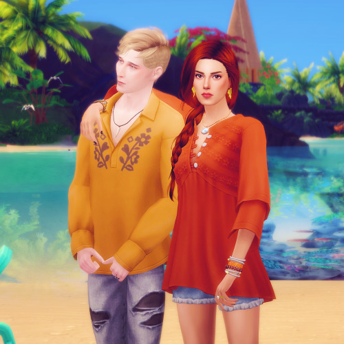 disterras-sims: abundanceofpixel’s 25 day lookbook challenge: day 01: favorite color 