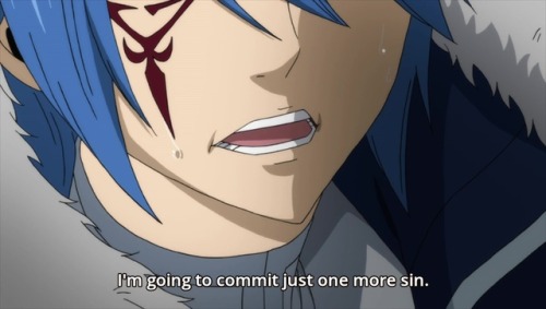 Jellal has been sexy since his very first appearance in the show