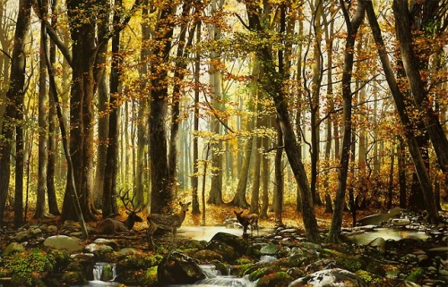 Autumn landscape. canvas/oil,90x140cm. 2018Осенний пейзаж. холст/масло,90x140см. 2018г.Alexey Golovi