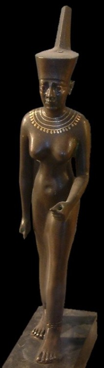 The goddess Neith, Late Period, 664 - 332 B.C. 24th dynasty