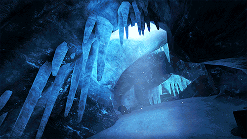 lady-of-cinder:The Rift : Icy Caverns| The Elder Scrolls Online, Icy Caverns gif set by me.