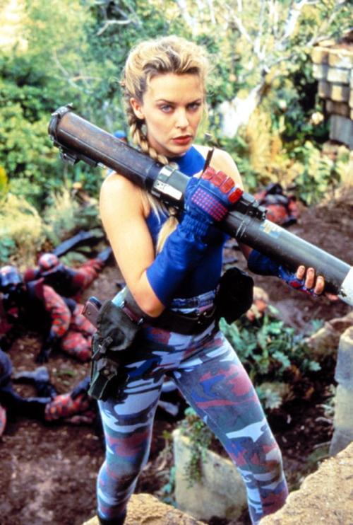 trash-fuckyou: Kylie Minogue in STREET FIGHTER, 1994