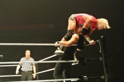 Rwfan11:  Dean Ambrose Gets Ziggler’s Crotch In His Face!