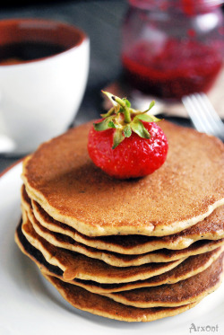 foody-goody:  Earl Grey Pancakes