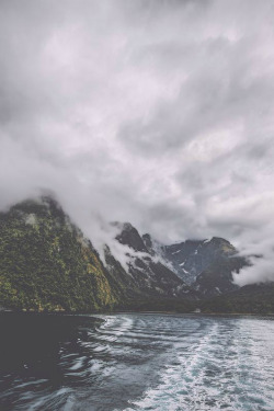 ilaurens:  fjord fjusion | milford sound - By: (Lorenzo Montezemolo) - (Follow on Tumblr)