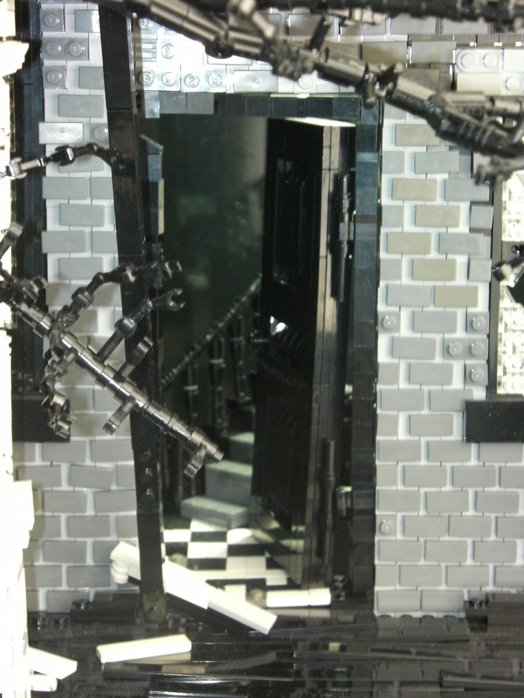 decadent-dollhouse:  “Victorian with Tree” by Michael Doyle.5’ x 3’ x 2’