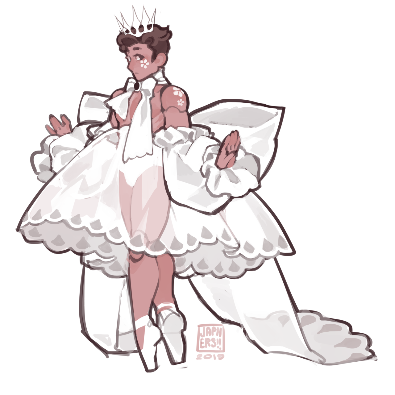 japhers:  please have this,,, Flouncy Boy