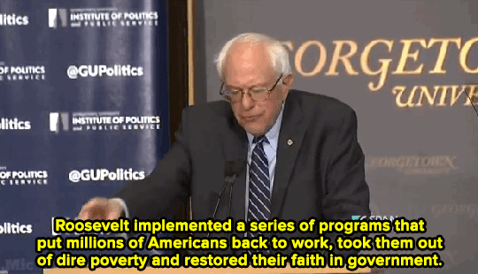 colorado4bernie:micdotcom:Watch: Bernie Sanders just delivered what may be the defining