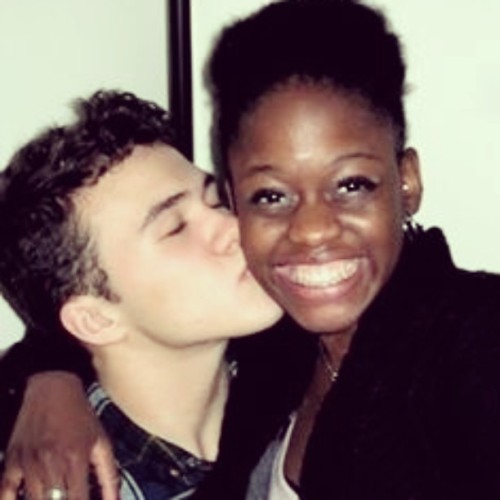 securelyinsecure:  Ballerina Michaela DePrince and her boyfriend Skyler Maxey-Wert  