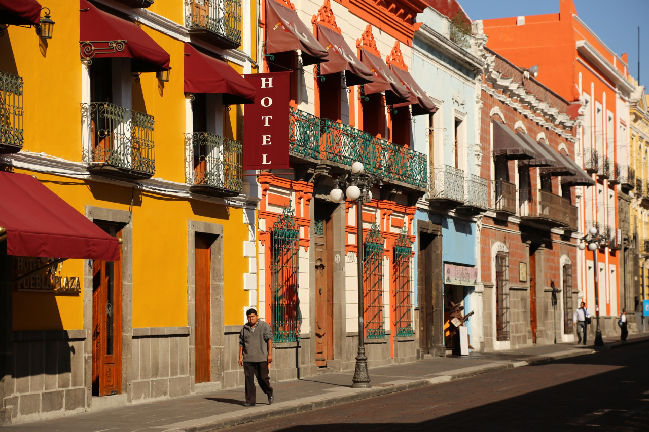 roundmexico:  Streets of Puebla, Mexico. 