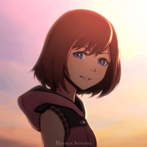 [Fanart] Kingdom Hearts 3 - Kairi.Artwork by Hananon (me)Instagram instagram.com/hananon_art