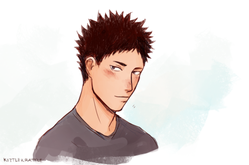 kittlekrattle: iwaoi smiles from this headcanon requested by anon~