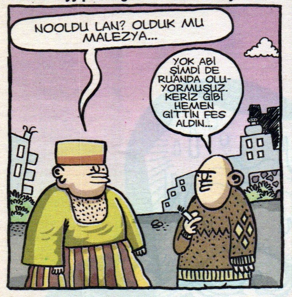 - Nooldu lan? Oldu mu...