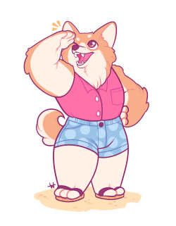 Marshmallowmaurice:  Small Corgi Girlfriend Ready For Adventure!!   Yes