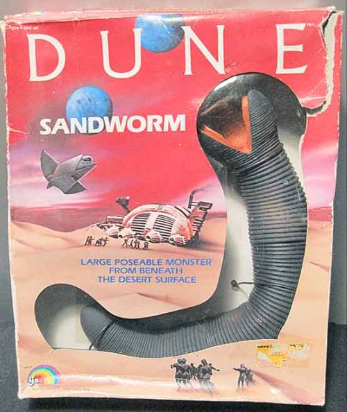 JOHN HODGMAN — dunequotes: Vintage 1984 Dune Sandworm Toy from