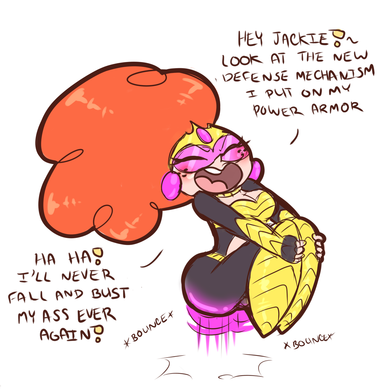 princesscallyie:    toonbuttlover said: Just letting you know. That Prinny/fall-proof-butt-suit