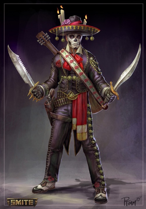 SMITE: Day of the Dead Loki by Andy Timm