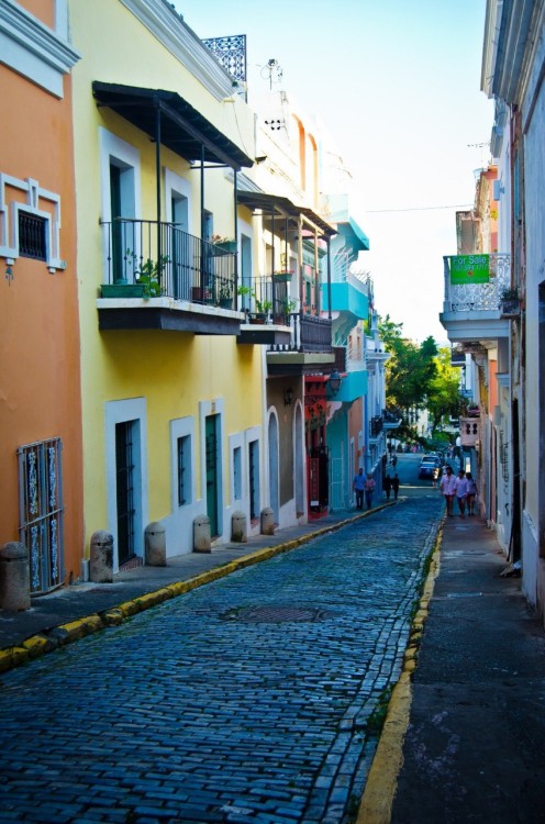 -princessbubblegum-:Old San Juan, Puerto Rico.