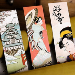 winriirockbell:Vintage Japanese Style Book Marks |   Discount code: happy15 { 15% OFF }