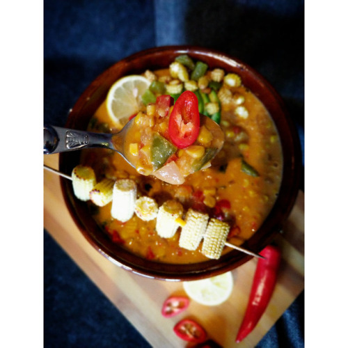 “SoulWarming” vegan Mexican Street Corn Soup <3