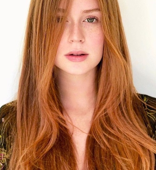 redhairzz:@marinaruybarbosa  #redhead #ginger #ruiva #celebrity #greeneyes #actress #cute #photograp