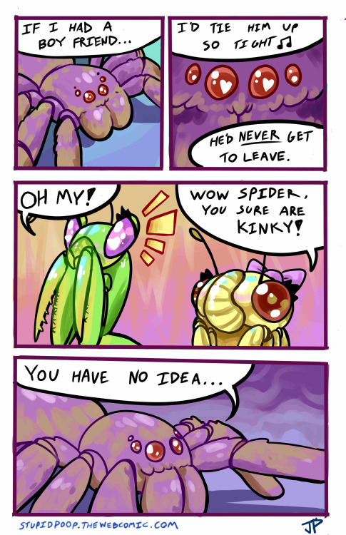 kaiju-hugs:  coverop:  jugglingdinosaur:  All of Mantis and Cicada chapter 1 in order. Chapter 2 coming out soon!Check out more of my webcomics here:http://stupidpoop.thewebcomic.com/  It’s the first time I see bugs being cute.  @musagi-tan   > u<