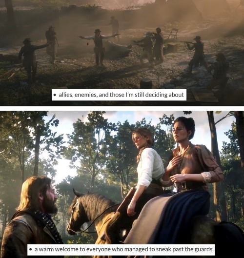 RDR2 + Alternatives To Ladies And Gentlemen