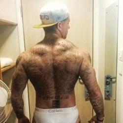 malecelebunderwear:  I have no idea why you’d take a photo showing that you are wearing briefs like that but it is hot as fuck. His caption with this photo is also “yes i am a yfront wanker and I love it”. 
