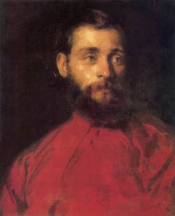 Self Portrait, Károly Brocky