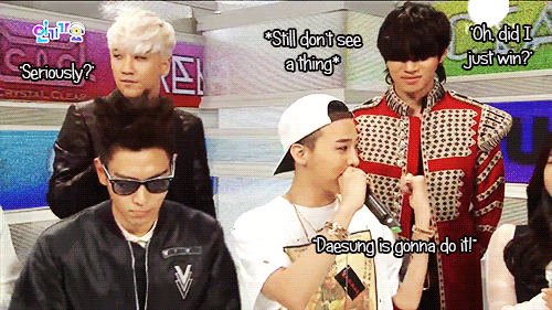 choi-top-hyung: Deciding who get to be the special MC next week.