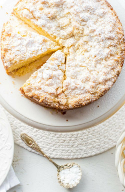 fullcravings:Lemon Crumble Breakfast Cake