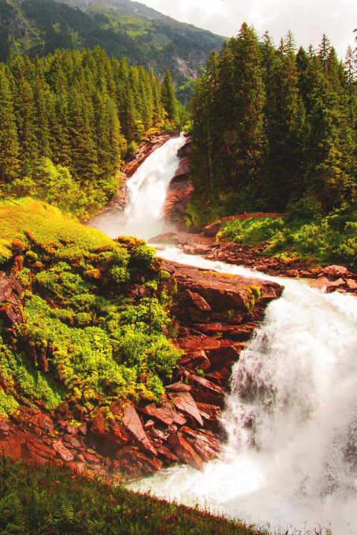 eartheld:  wnderlst:  Krimmler Waterfall, Austria | christophzakall  mostly nature 