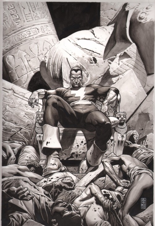 ungoliantschilde:  some black and white artwork by JG Jones.  Pencillll it In