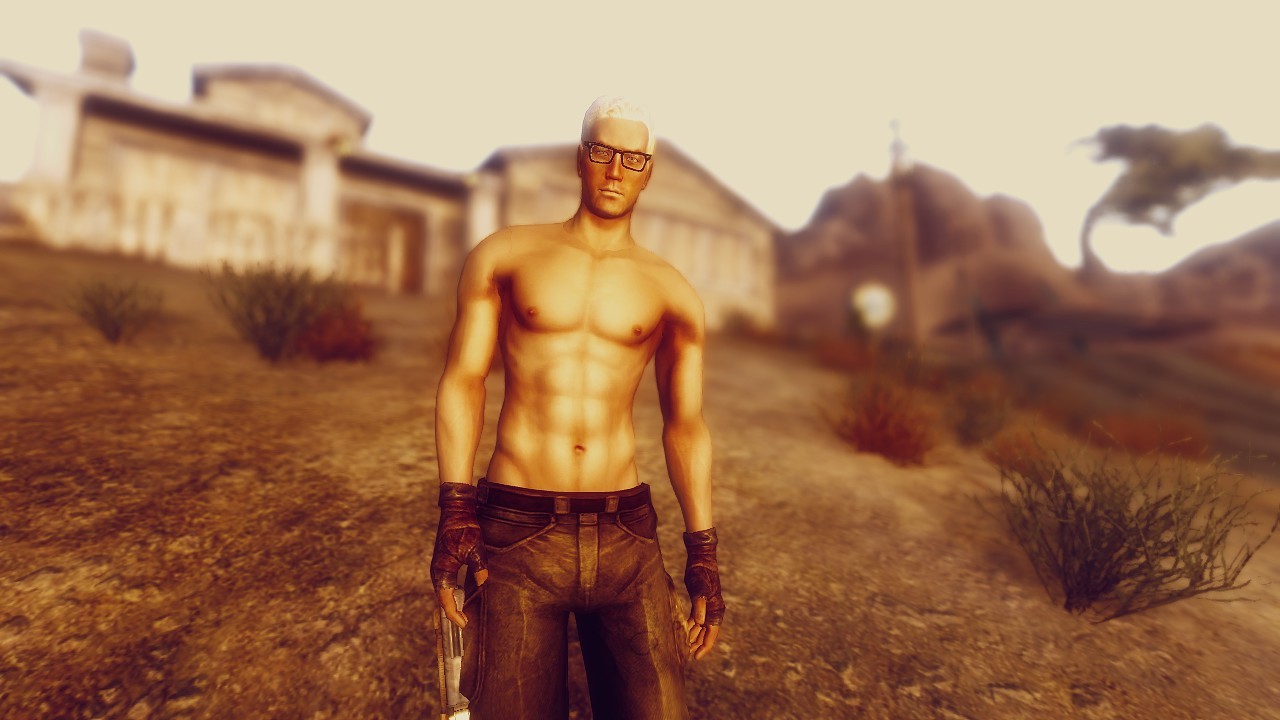 theburnedmansbutt:  lOOK AT HIM   Whoa. Gannon. Damn. Time to play NV again.