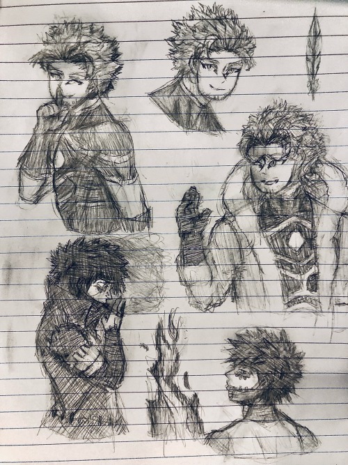 Some Old DabiHawks Sketches 