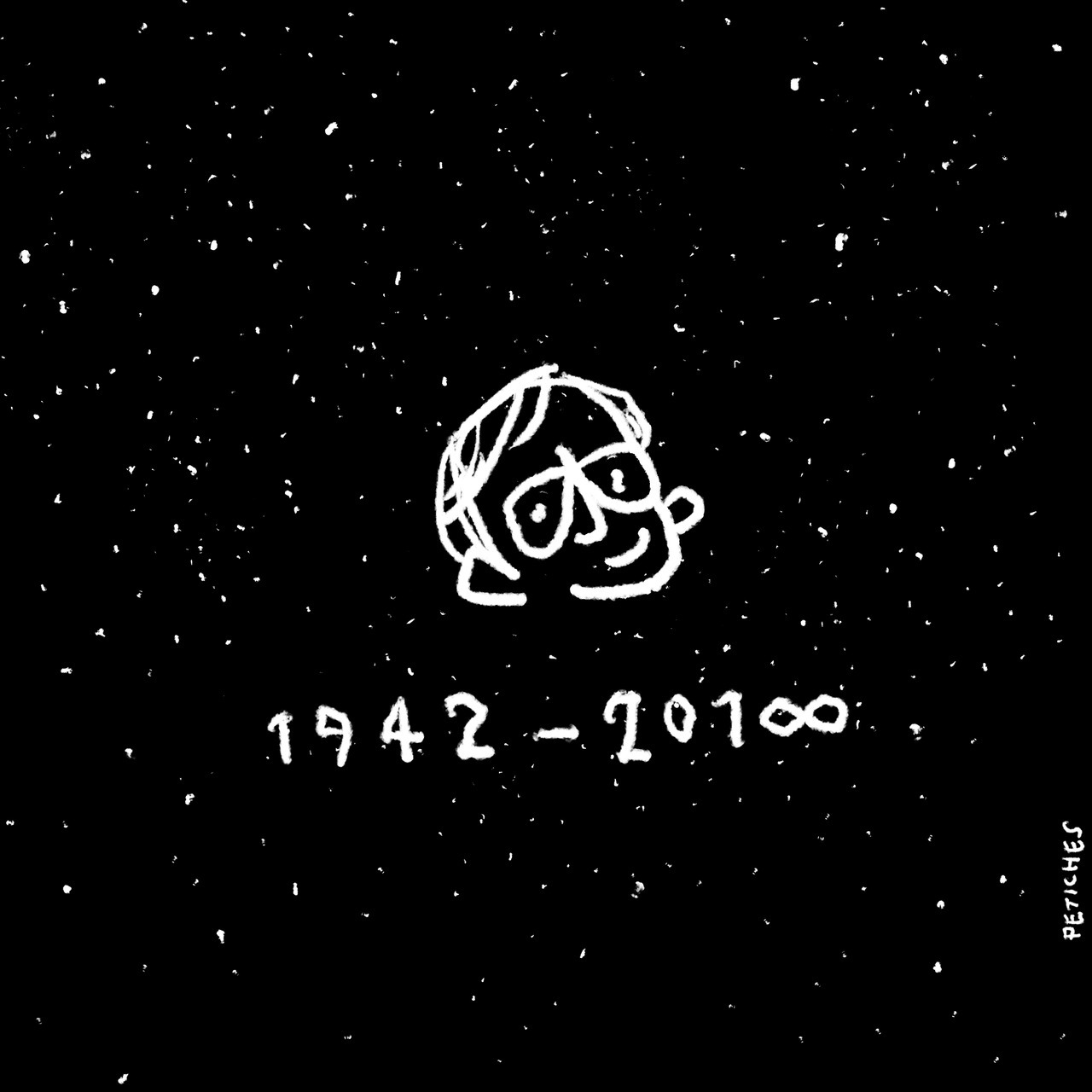 betopetiches:
“RIP Stephen Hawking
”
The… the infinity symbol < / 3