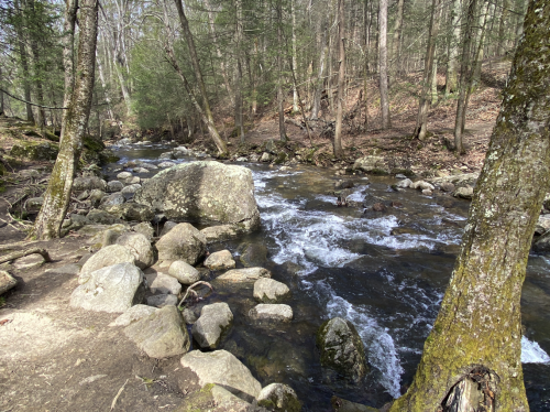 Driving back home from PA yesterday, I made a point to stop again in Kent Falls State Park in CT, th