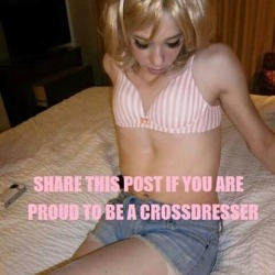 whoreintocrossdresser: I LOVE dressing up like a hooker prostitute whore I LOVE BBC it was crossdressing when i pretendd to me masculine, not its me