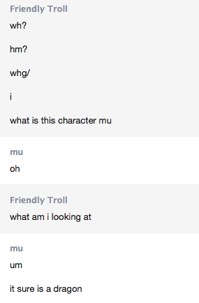 friendlytroll:  Mu made Friendly Troll watch My Little Pony and it completely broke