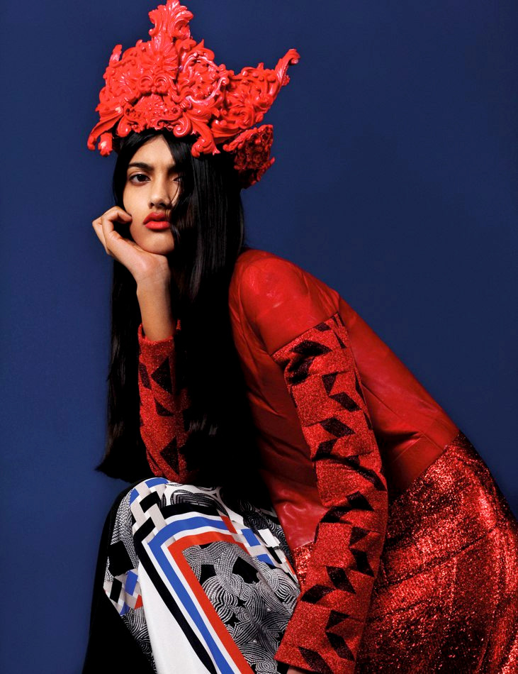 desifemme88:  Neelam Johal, Burberry’s first Indian model  