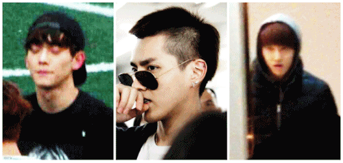 EXO new hair style - BEFORE | AFTER vers.