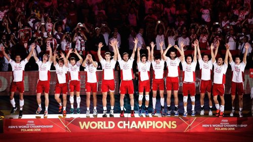 fisicol92:Poland wins again the VOLLEYBALL WORLD CHAMP, Brazil beaten 3-0 (28-26, 25-20, 25-23)Team 