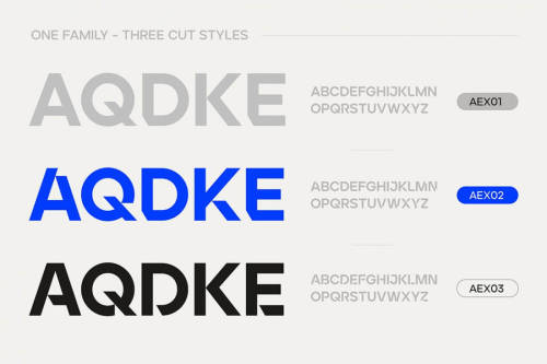 Ardela Edge Font Family of 60+ Typefaces - $15Ardela Edge is a stylised geometric sans serif family 